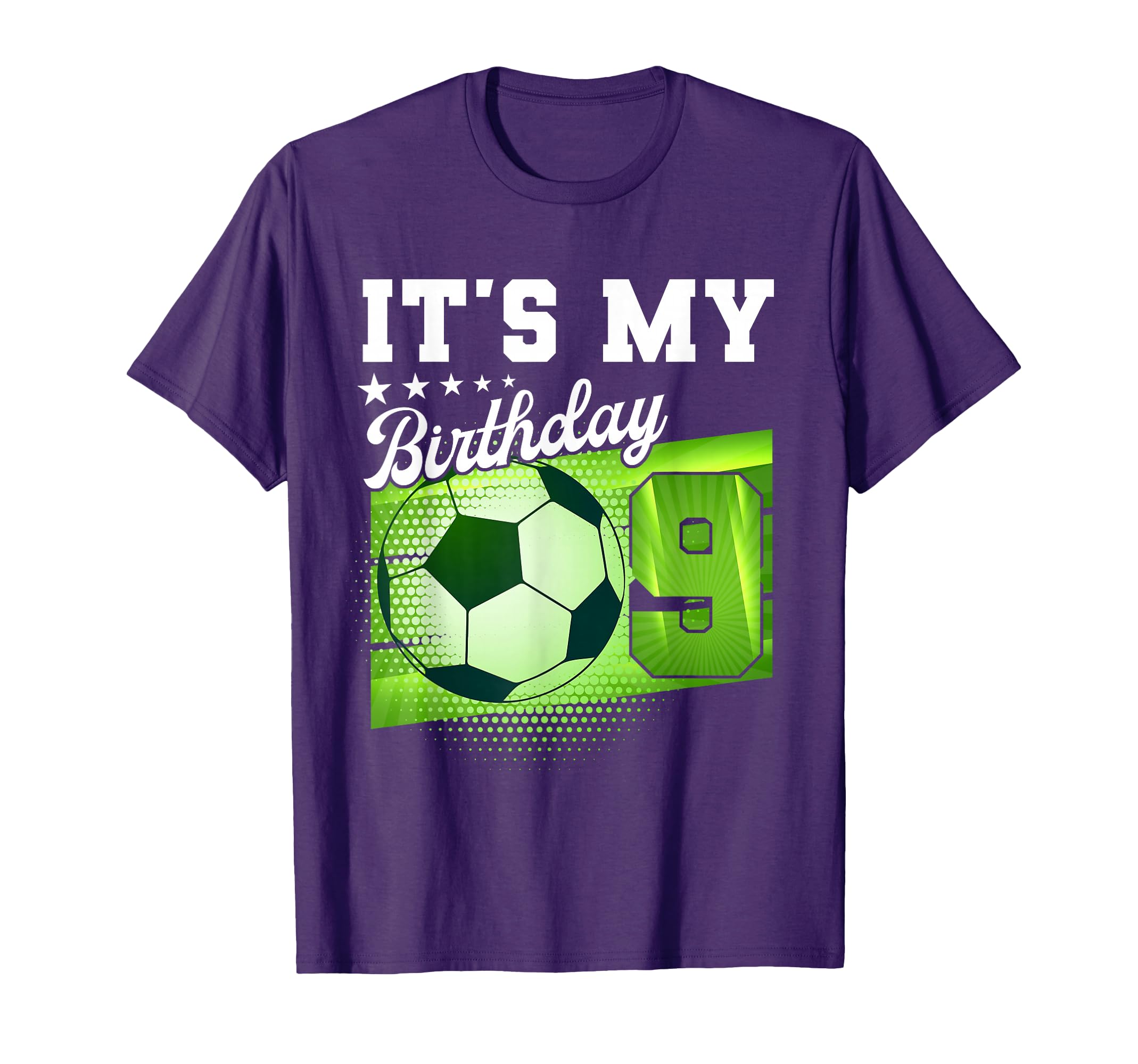 Birthday Tees 9 Soccer Its My 9Th T-Shirt - Trendy Graphic Men Women - T-Shirt, Sweatshirt, Hoodie
