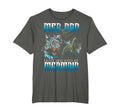 Mer Dad Dont Mess My Mermaid Daughter T-Shirt - Graphic Print Men Women - T-Shirt, Sweatshirt, Hoodie