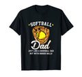 Softball Dad Like Baseball Dad T-Shirt - Aesthetic Graphic for Adults - T-Shirt, Sweatshirt, Hoodie