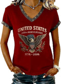 250 Anniversary USA Women 250th Patriotic American - Adult & Kids T-Shirts, Sweatshirts & Hoodies apparel design preview 1