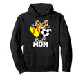 Ball Mom Funny Soccer Softball Mom Hoodie - Aesthetic Graphic Men Women - T-Shirt, Sweatshirt, Hoodie