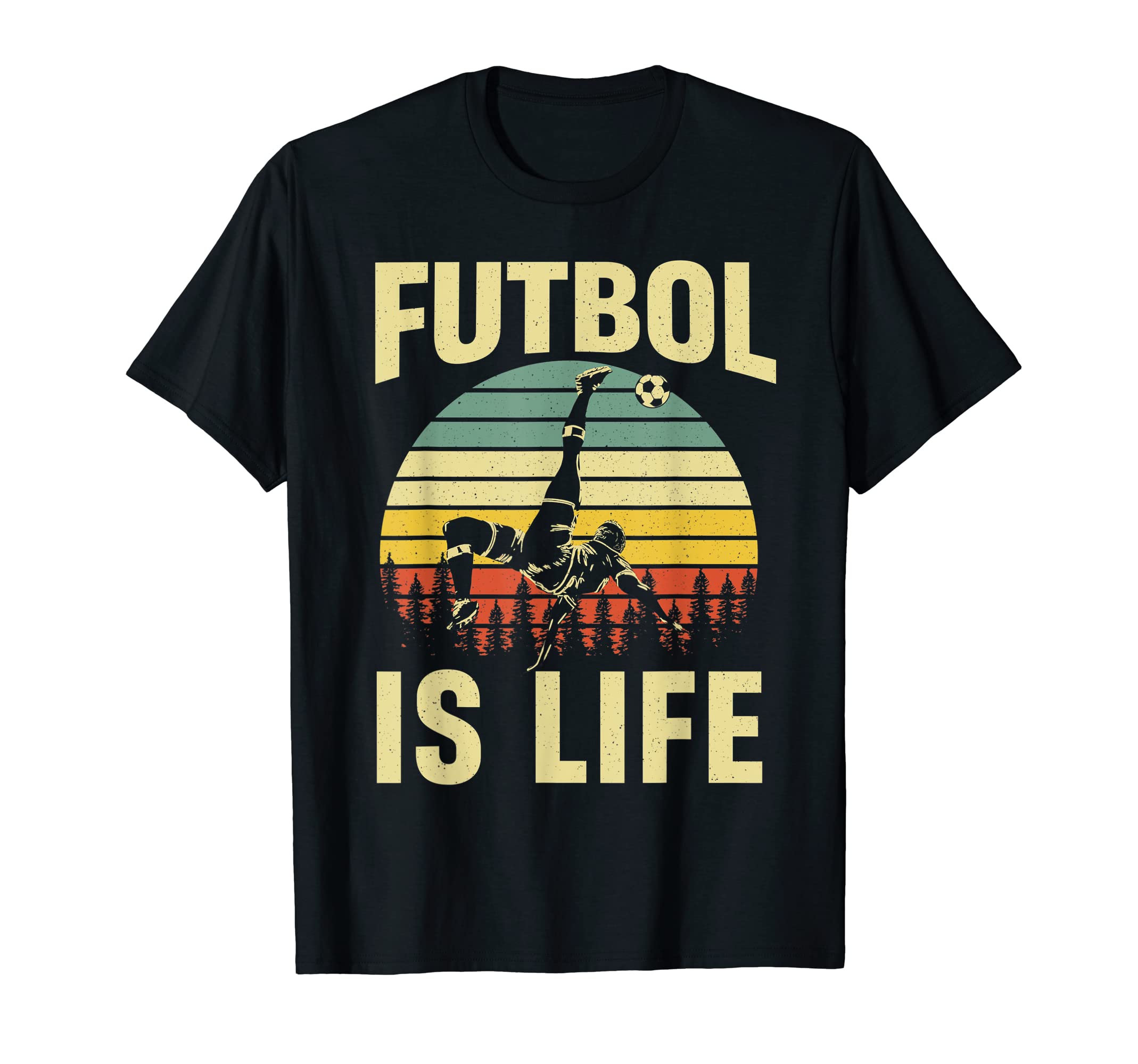 Futbol Is Life Funny Soccer Player T-Shirt - Minimalist Print Men Women - T-Shirt, Sweatshirt, Hoodie