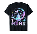 Mermaid Mimi Funny Birthday Party Family T-Shirt - Custom Art Print Unisex - T-Shirt, Sweatshirt, Hoodie