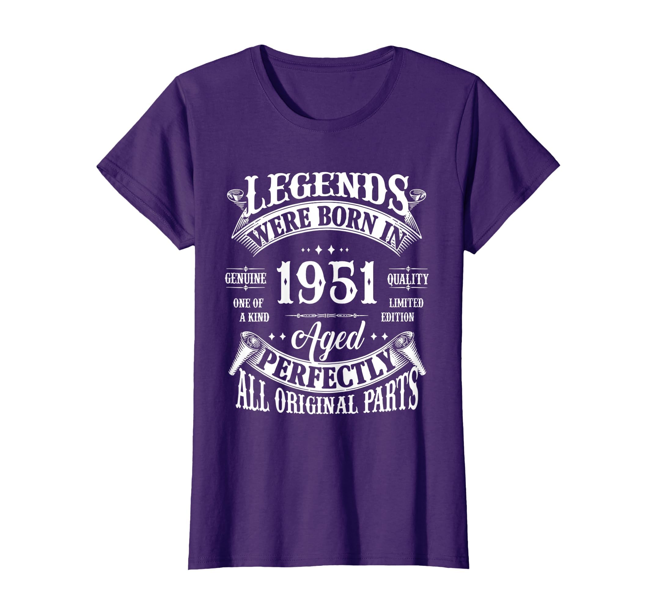 75Th Birthday Born 1951 75 Years Old B T-Shirt - Streetwear Style Unisex - T-Shirt, Sweatshirt, Hoodie