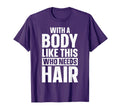 Bald Guy Dad Husband Bald Head Bald T-Shirt - Aesthetic Graphic Unisex - T-Shirt, Sweatshirt, Hoodie