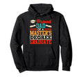 Masters Passed Proud Dad Masters Degree Hoodie - Custom Art Print Unisex - T-Shirt, Sweatshirt, Hoodie