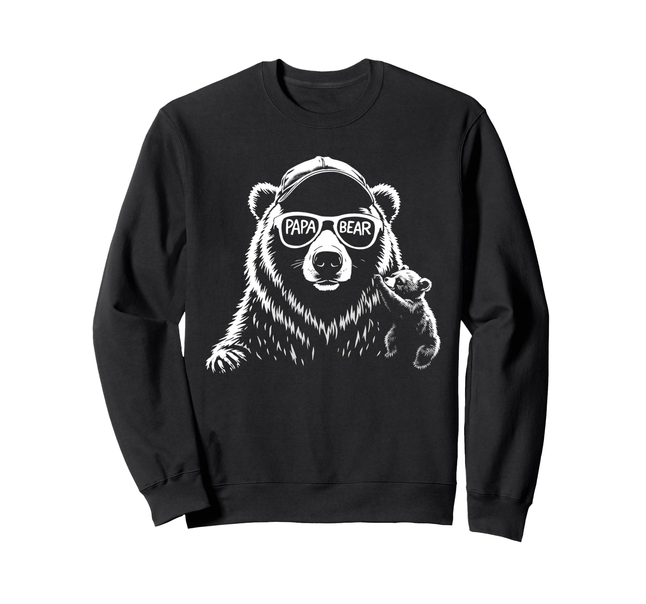 Papa Bear Best Dad Gifts Bear Fathers Sweatshirt - Unique Graphic Unisex - T-Shirt, Sweatshirt, Hoodie