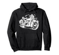 Motorcycling Biker Motorcycle Ride Hoodie - Fun Novelty Design Men Women - T-Shirt, Sweatshirt, Hoodie