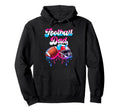 Football Dad Funny Fathers Day Ice Cream Hoodie - Unique Graphic Men Women - T-Shirt, Sweatshirt, Hoodie