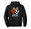 Game Day Vibes Funny Soccer Basketball Hoodie - Custom Art Print Unisex - T-Shirt, Sweatshirt, Hoodie
