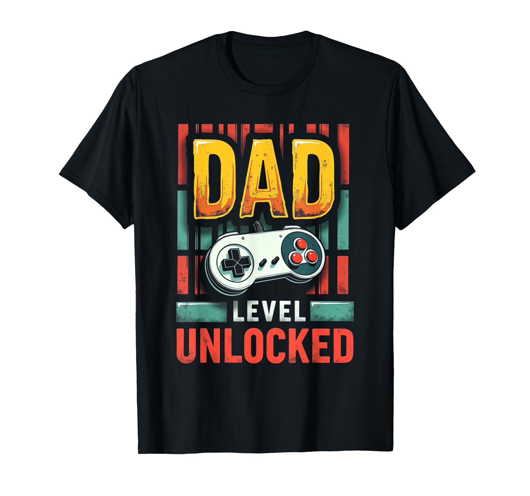 Dad Level Unlocked Funny Gamer Dad T-Shirt - Streetwear Style for Adults - T-Shirt, Sweatshirt, Hoodie