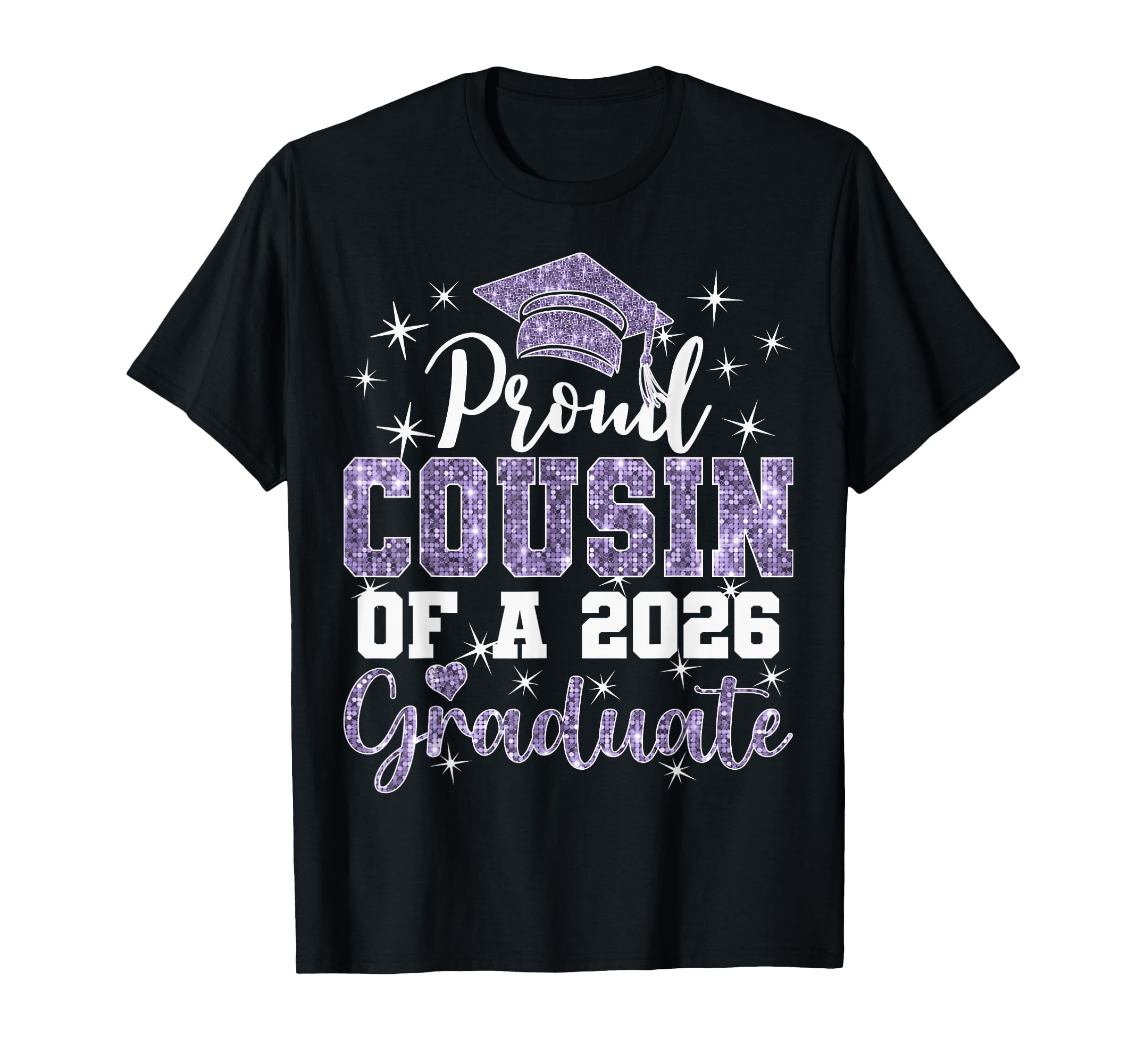 Super Proud Cousin 2026 Graduate Senior T-Shirt - Graphic Print Men Women - T-Shirt, Sweatshirt, Hoodie