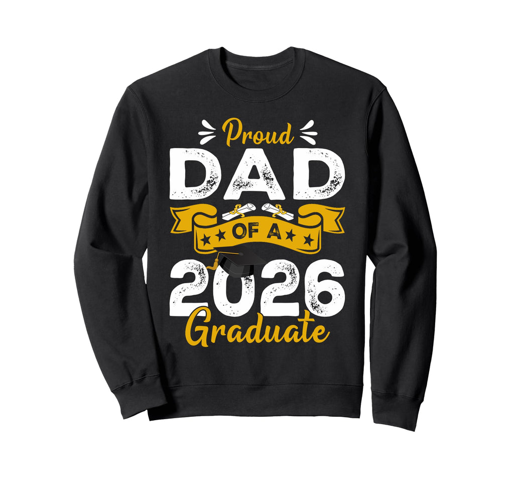 Proud Family 2026 Senior Graduate Sweatshirt - Custom Art Print Unisex - T-Shirt, Sweatshirt, Hoodie