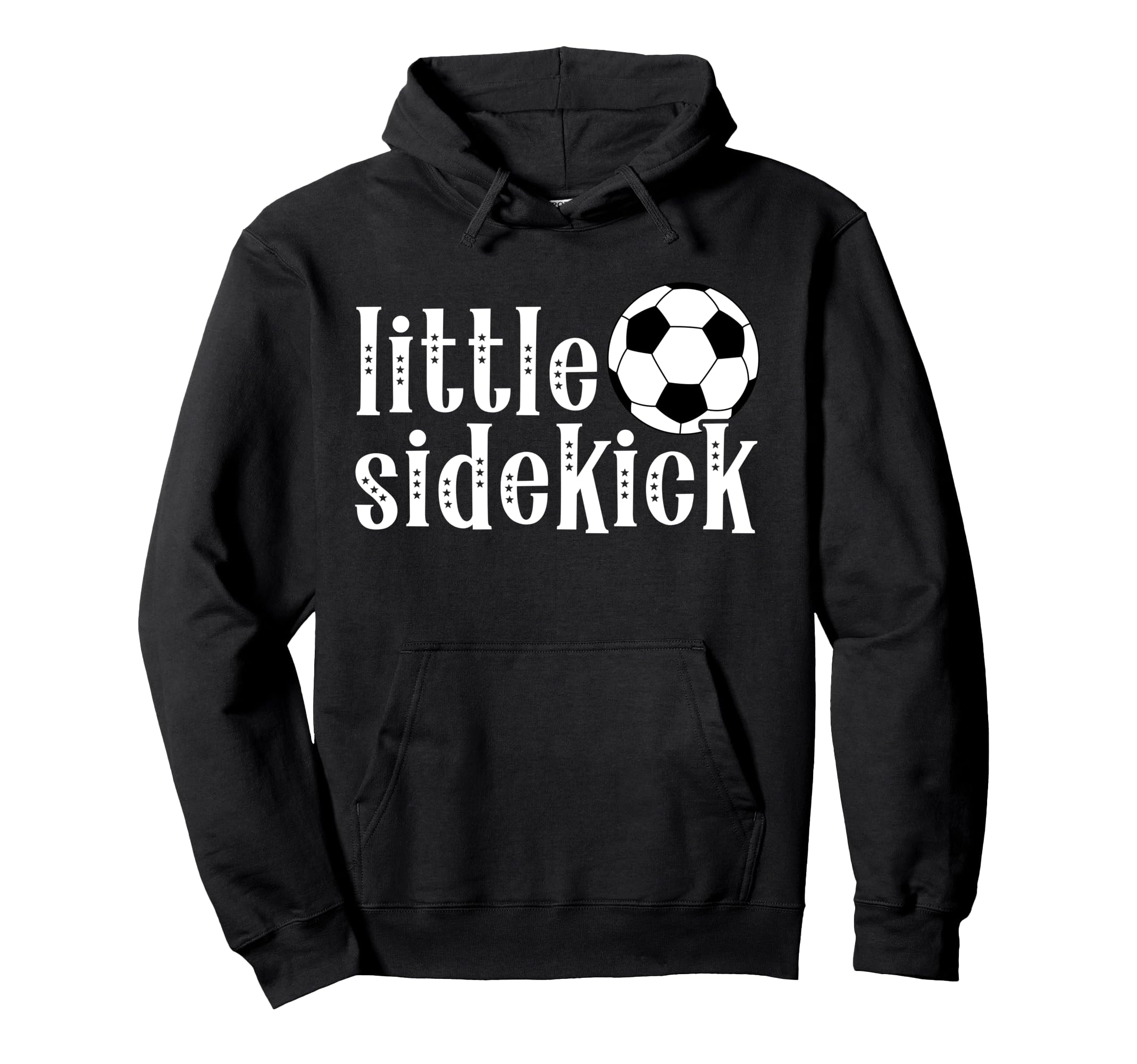 Little Sidekick Soccer Brother Soccer Hoodie - Graphic Print Unisex - T-Shirt, Sweatshirt, Hoodie