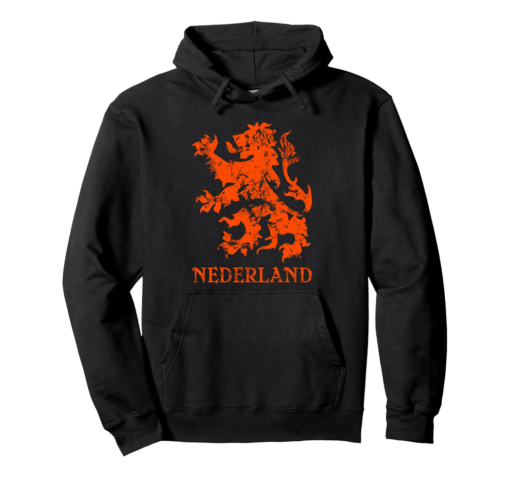 Netherlands Nederland Dutch Lion Hoodie - Trendy Graphic Unisex - T-Shirt, Sweatshirt, Hoodie