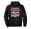 Mama Mommy Soccer Mom Bruh Ice Cream Hoodie - Novelty Apparel for Adults - T-Shirt, Sweatshirt, Hoodie