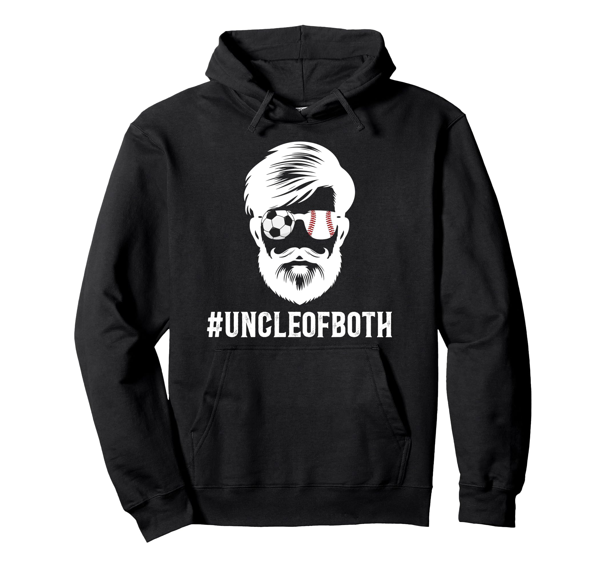 Uncle Both Baseball Soccer Uncle Ballers Hoodie - Streetwear Style Unisex - T-Shirt, Sweatshirt, Hoodie