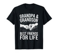 Grandpa And Grandson Best Friends T-Shirt - Casual Everyday Wear Unisex - T-Shirt, Sweatshirt, Hoodie