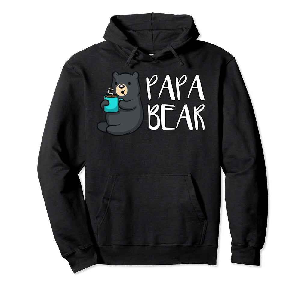 Papa Bear Hoodie - Aesthetic Graphic for Adults - T-Shirt, Sweatshirt, Hoodie