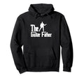 Fathers Day Guitar Father Musician Hoodie - Trendy Graphic Men Women - T-Shirt, Sweatshirt, Hoodie
