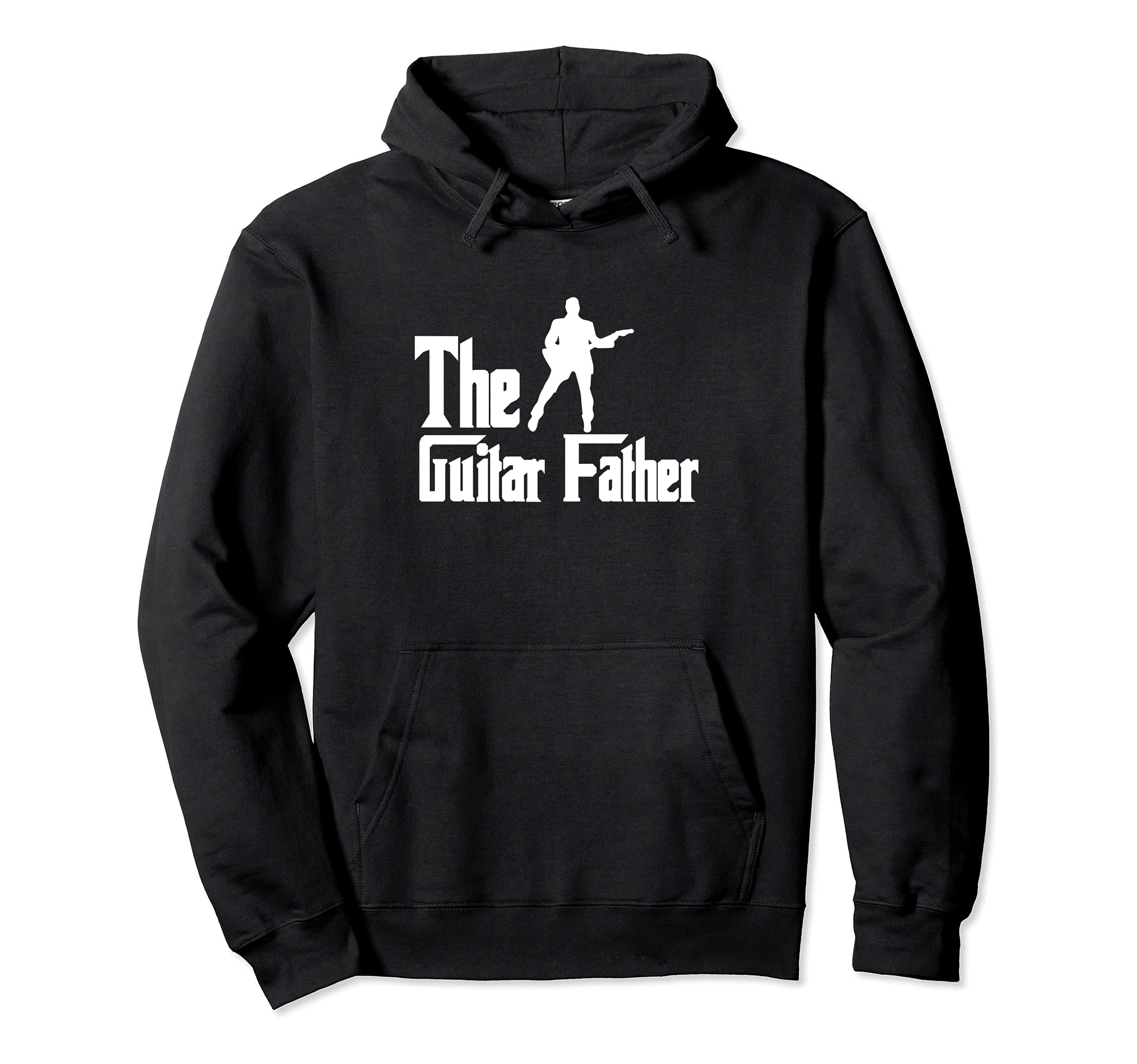 Fathers Day Guitar Father Musician Hoodie - Trendy Graphic Men Women - T-Shirt, Sweatshirt, Hoodie