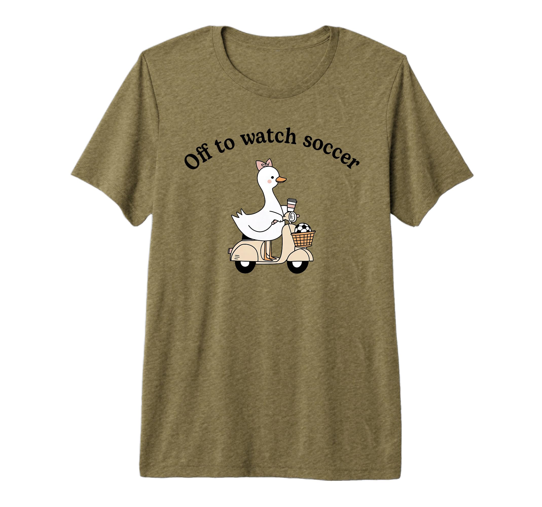 Soccer Mom Off To Watch Soccer Goose Mama T-Shirt - Unique Graphic Unisex - T-Shirt, Sweatshirt, Hoodie