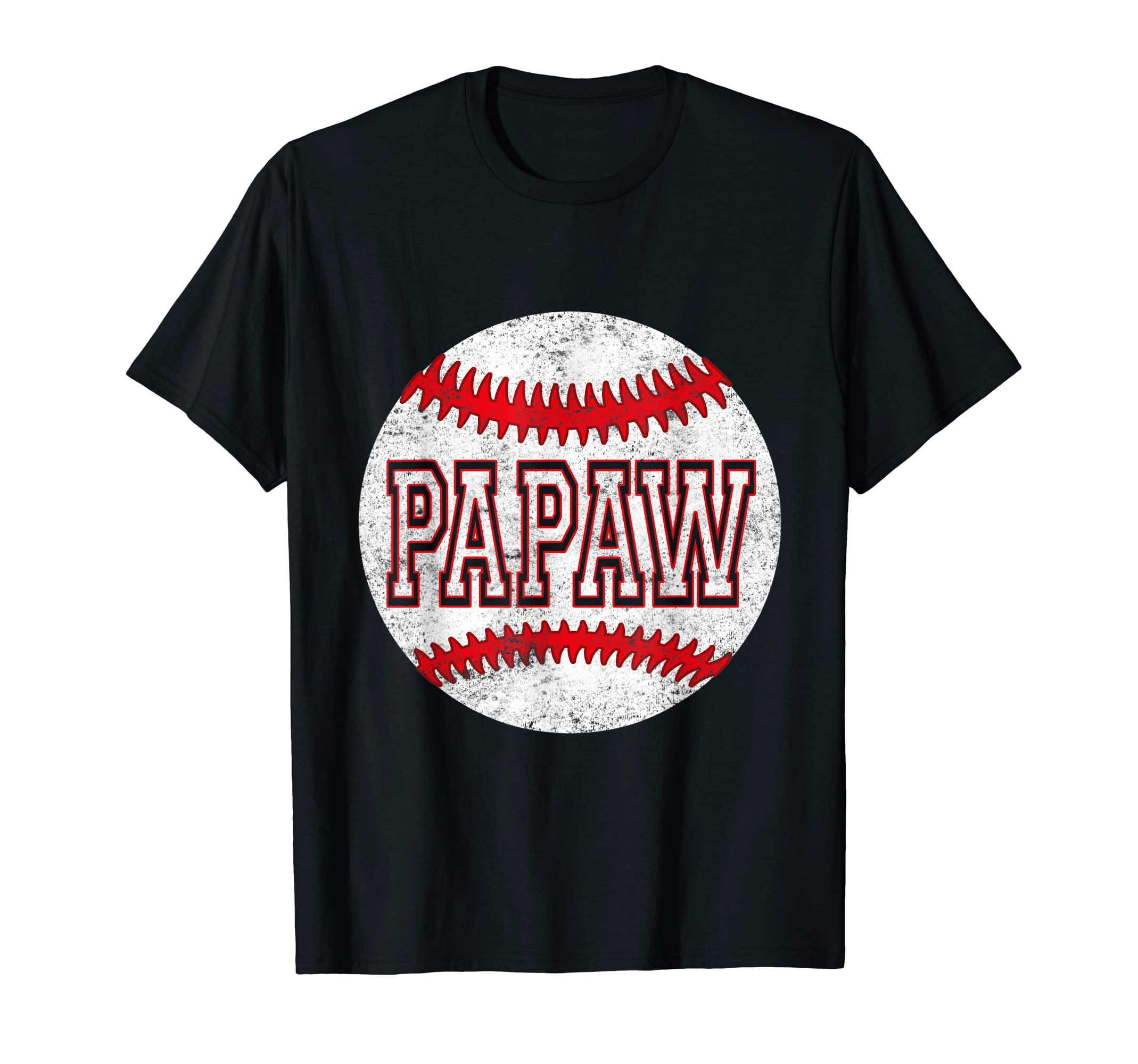 Mens Fathers Day Softball Papaw T-Shirt - Trendy Graphic Men Women - T-Shirt, Sweatshirt, Hoodie