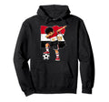 Dabbing Soccer Egypt Jersey Egyptians Hoodie - Unique Graphic Men Women - T-Shirt, Sweatshirt, Hoodie