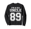 Number 89 Custom Proud Soccer Futbol Sweatshirt - Graphic Print Unisex - T-Shirt, Sweatshirt, Hoodie