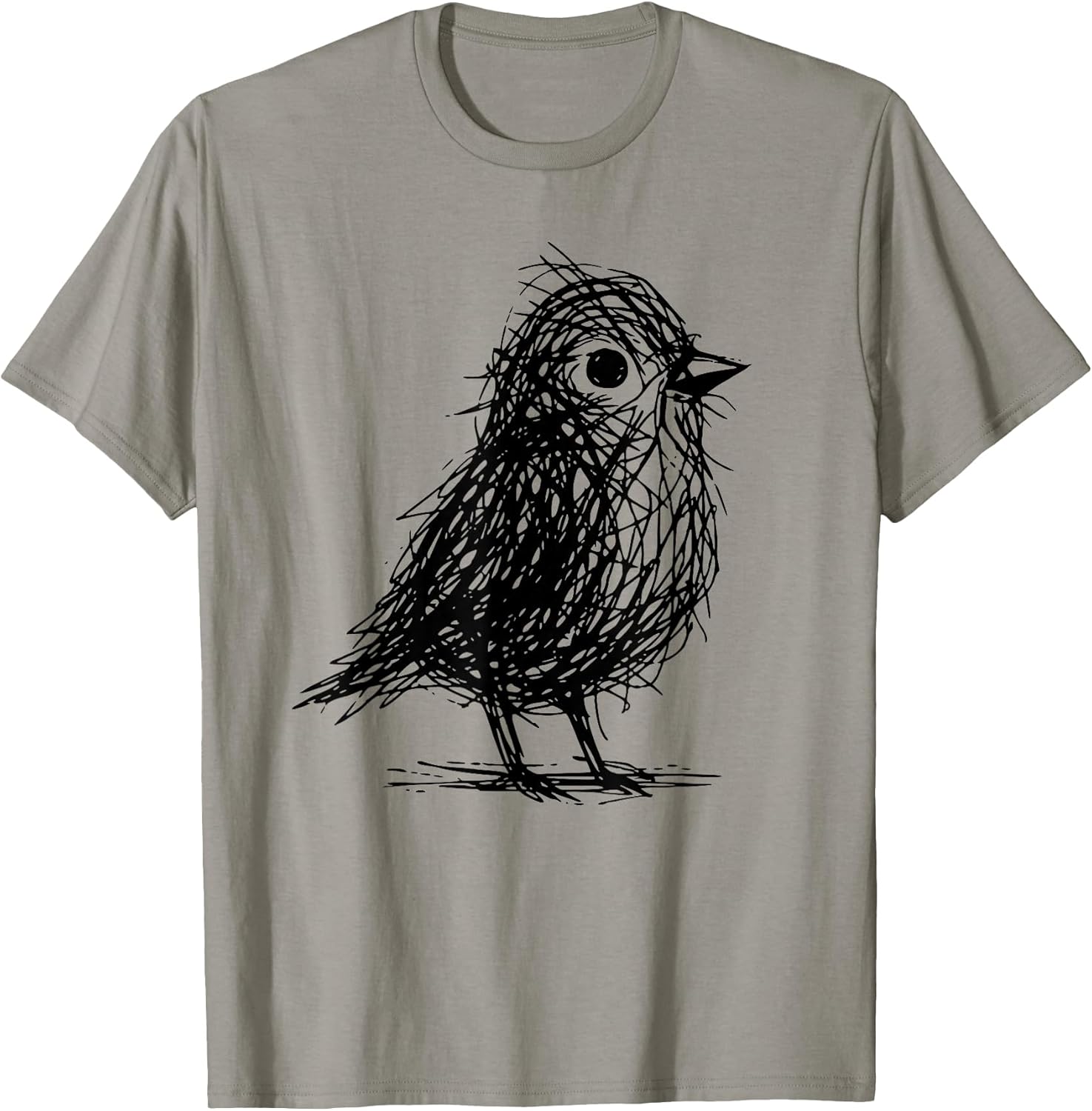 Minimal Line Art Minimalist Abstract Sketch Scribble - Adult & Kids T-Shirts, Sweatshirts & Hoodies apparel design preview 1