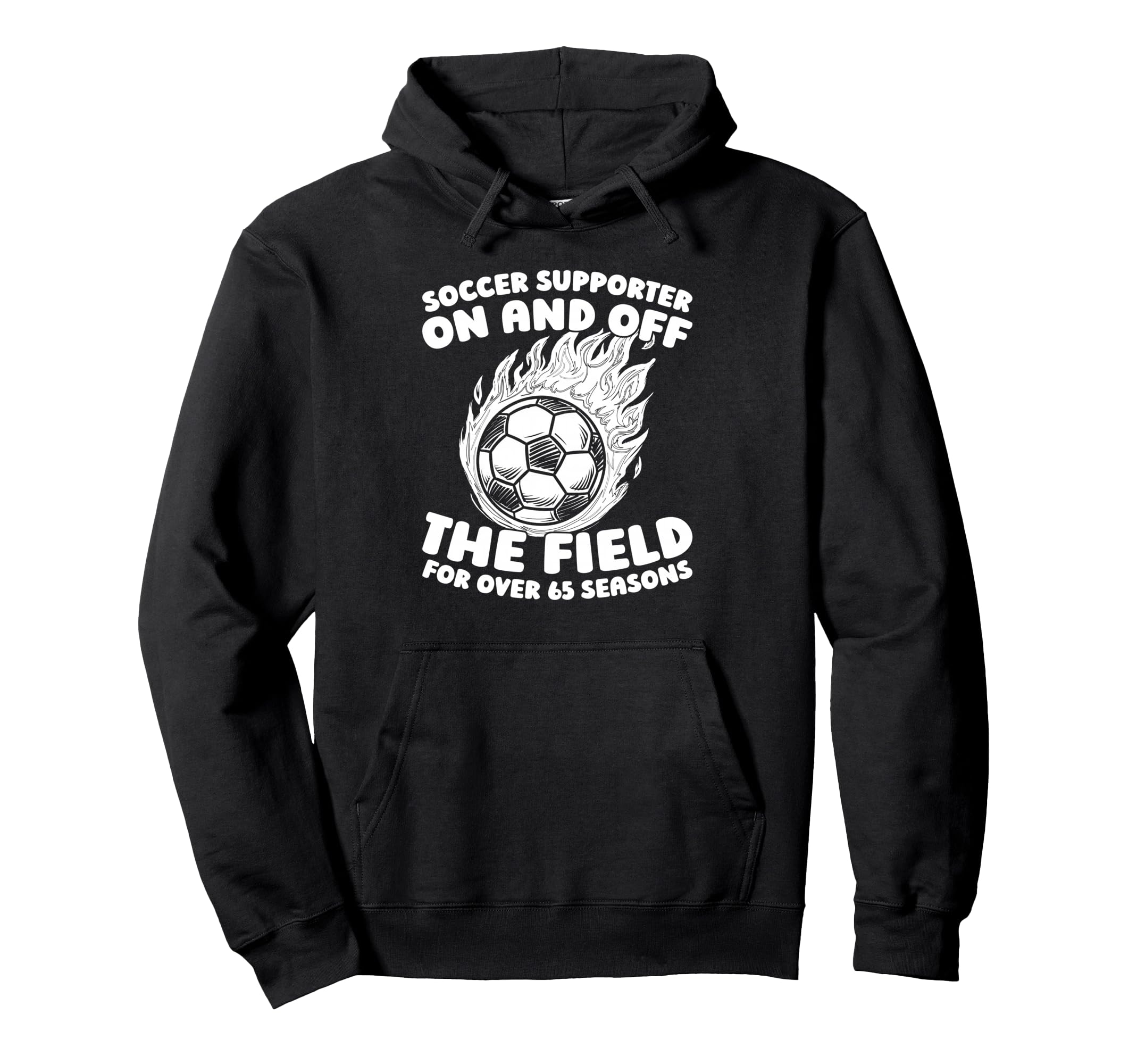 65Th Birthday Soccer Team Sports Hoodie - Custom Art Print for Adults - T-Shirt, Sweatshirt, Hoodie