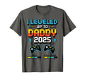 New Dad I Leveled Up To Daddy Funny T-Shirt - Unique Graphic for Adults - T-Shirt, Sweatshirt, Hoodie