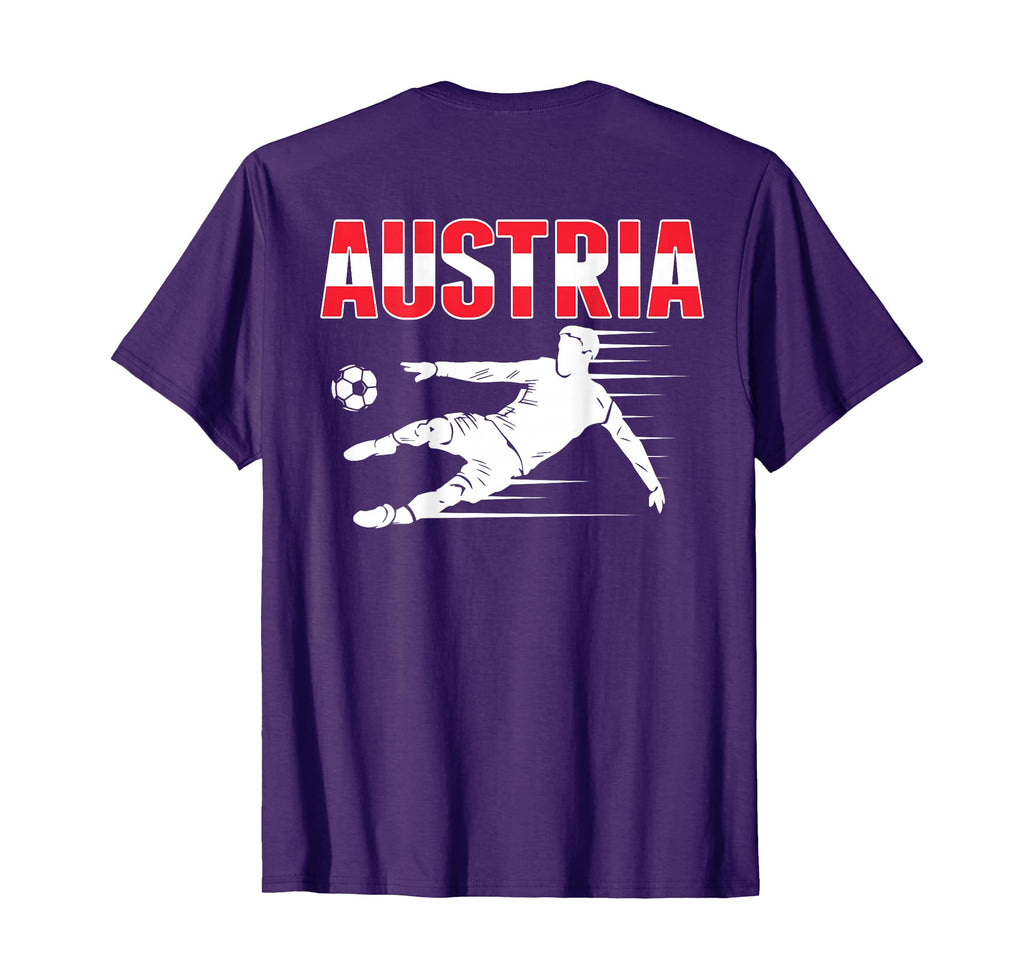 Austria Soccer Lovers Jersey Support T-Shirt - Casual Everyday Wear Unisex - T-Shirt, Sweatshirt, Hoodie