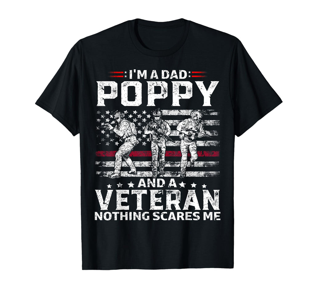 Im Dad Poppy Veteran Fathers Day T-Shirt - Aesthetic Graphic Men Women - T-Shirt, Sweatshirt, Hoodie