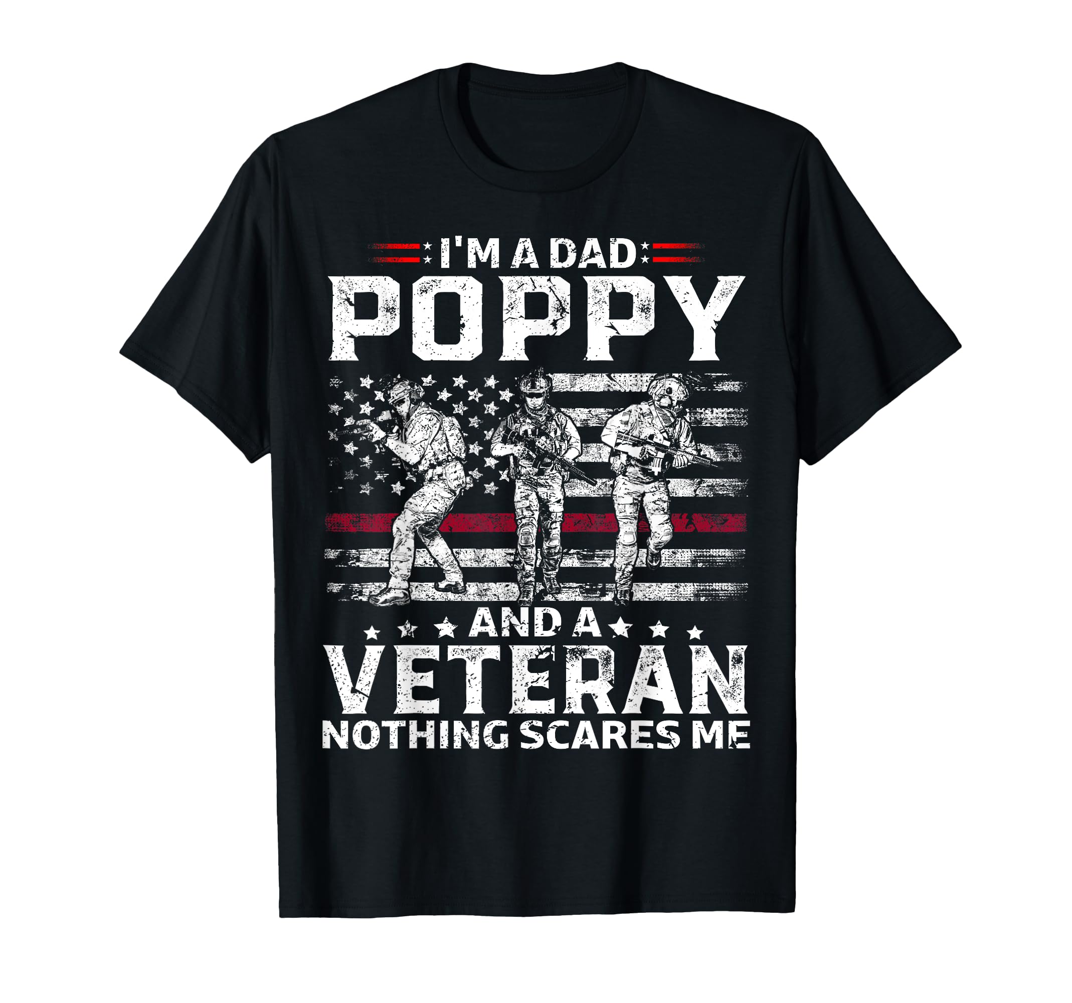 Im Dad Poppy Veteran Fathers Day T-Shirt - Aesthetic Graphic Men Women - T-Shirt, Sweatshirt, Hoodie