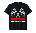 Pit Mom Crew Funny Mommy Racing Race Car T-Shirt - Novelty Apparel Unisex - T-Shirt, Sweatshirt, Hoodie