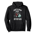 Just Dad Who Always Takes Out Trash Hoodie - Novelty Apparel Men Women - T-Shirt, Sweatshirt, Hoodie