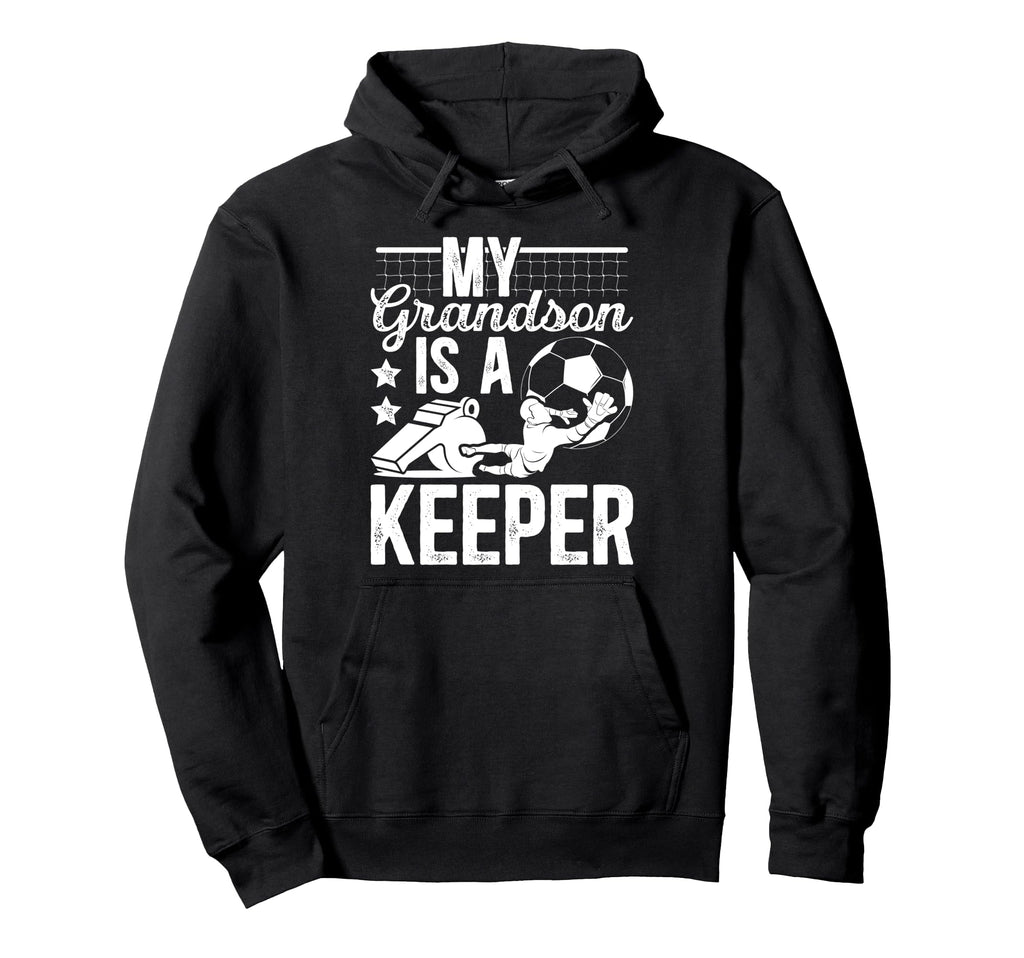 Proud Soccer Keeper Pop Pop Grandpa Hoodie - Custom Art Print Men Women - T-Shirt, Sweatshirt, Hoodie