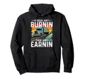 Truck Driver Art Dad Grandpa Trucking Cdl Hoodie - Graphic Print Men Women - T-Shirt, Sweatshirt, Hoodie