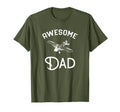 Mens Awesome Pilot Dad Plane Aviator T-Shirt - Minimalist Print Unisex - T-Shirt, Sweatshirt, Hoodie
