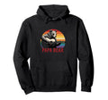 Funny Papa Bear Guitar Lover Fathers Hoodie - Unique Graphic for Adults - T-Shirt, Sweatshirt, Hoodie