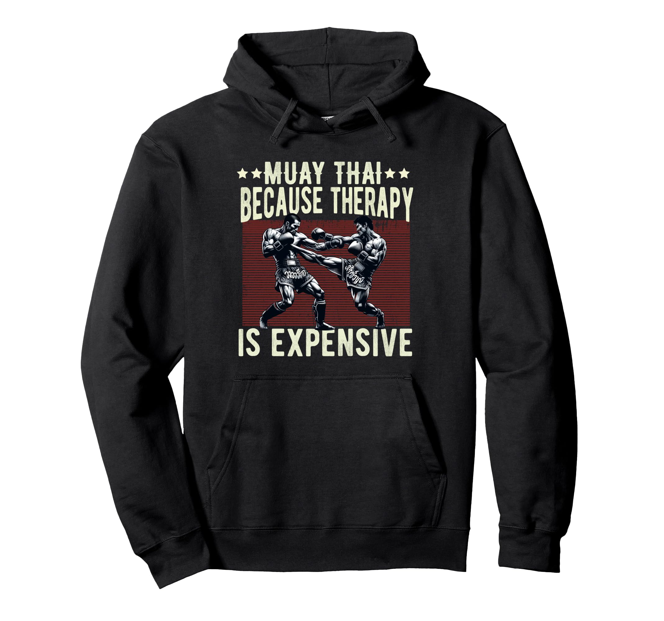 Muay Thai Fighter Dad Thai Kickboxing Hoodie - Aesthetic Graphic Men Women - T-Shirt, Sweatshirt, Hoodie