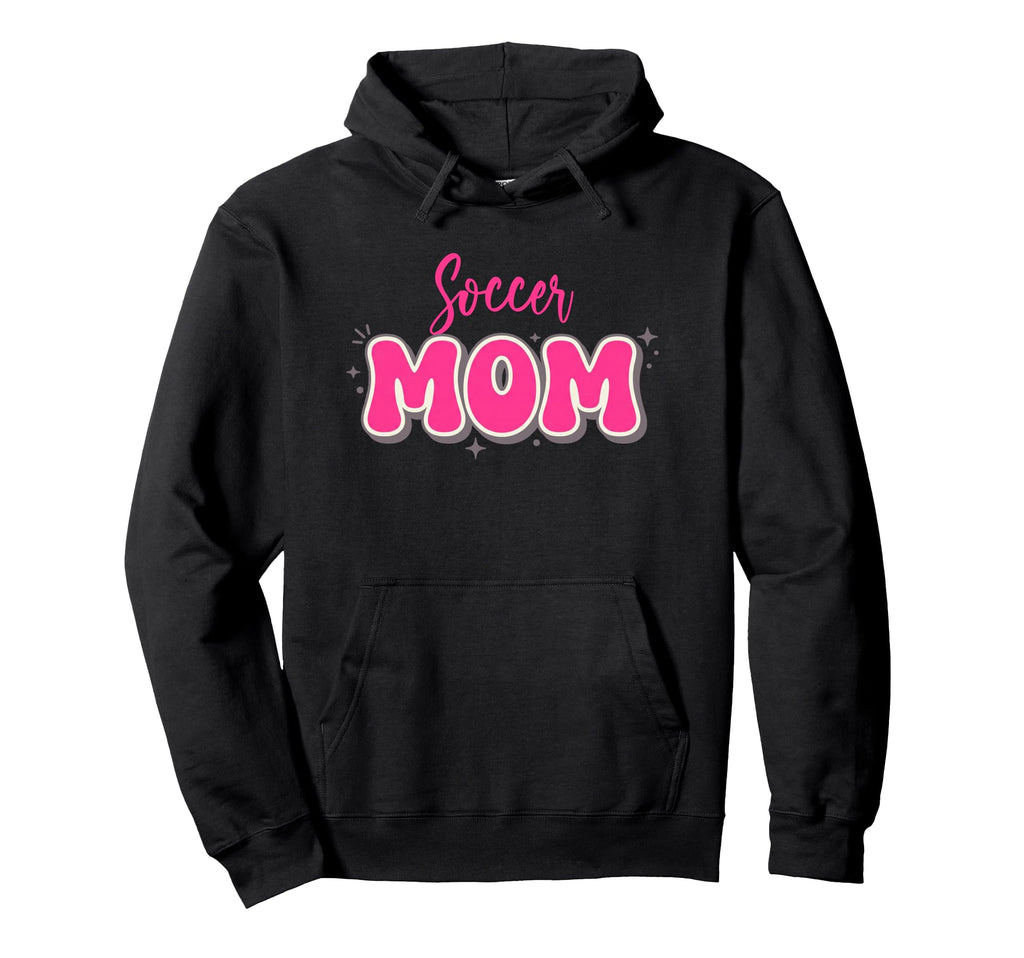 Soccer Mom Fun Bubble Letters Hoodie - Streetwear Style for Adults - T-Shirt, Sweatshirt, Hoodie