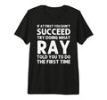 Ray Gift Name Personalized Birthday T-Shirt - Graphic Print for Adults - T-Shirt, Sweatshirt, Hoodie