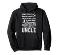 Soccer Uncle Proud Uncle Soccer Player Hoodie - Minimalist Print for Adults - T-Shirt, Sweatshirt, Hoodie