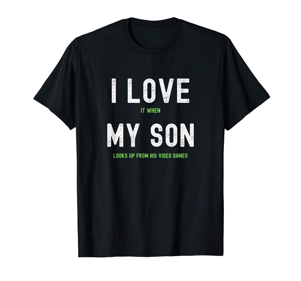 Sarcastic I Love My Son Gamer Mom T-Shirt - Aesthetic Graphic Men Women - T-Shirt, Sweatshirt, Hoodie