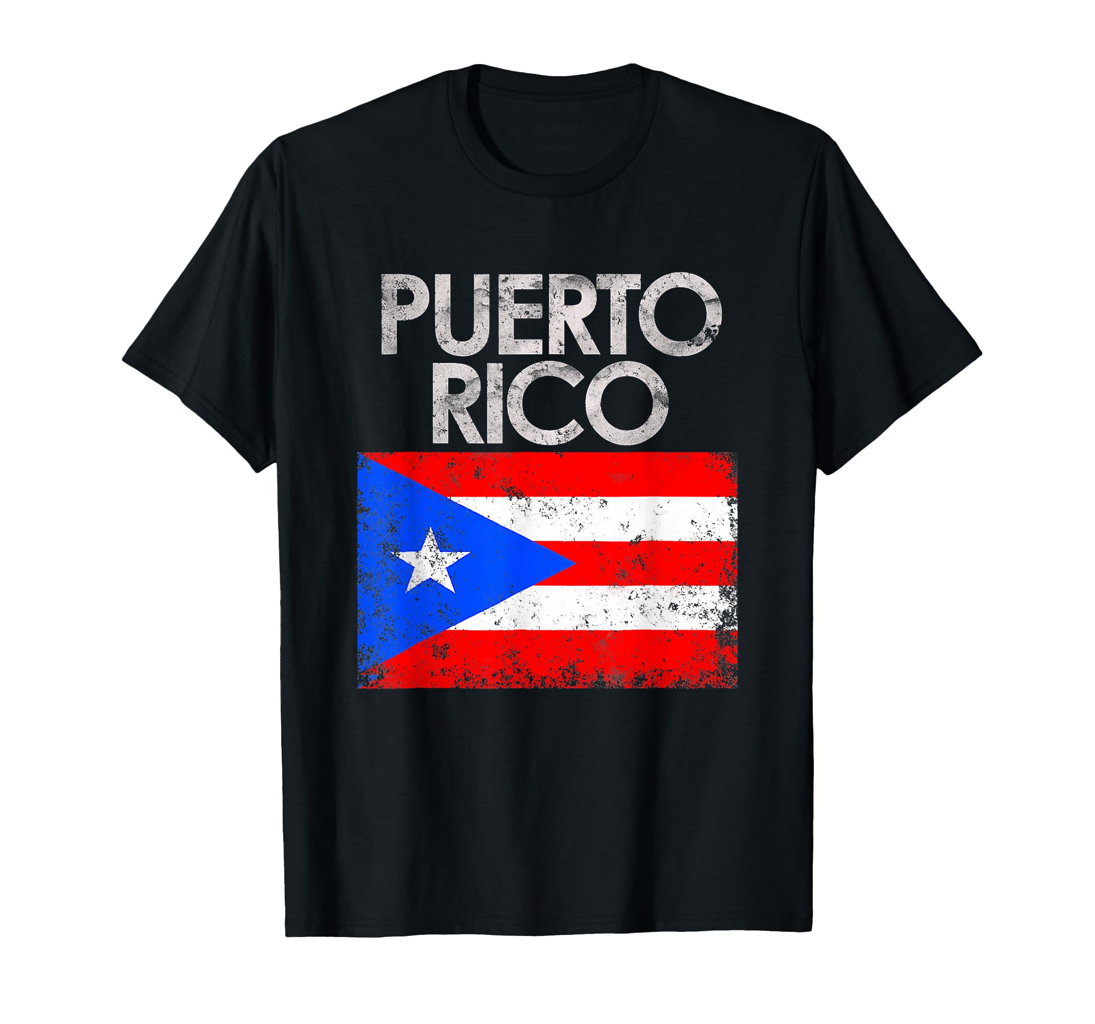 Puerto Rico Puerto Rican Flag T-Shirt - Casual Everyday Wear for Adults - T-Shirt, Sweatshirt, Hoodie