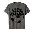 Soccer 66Th Birthday Soccer Legend 1959 T-Shirt - Trendy Graphic for Adults - T-Shirt, Sweatshirt, Hoodie