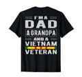 Dad Grandpa Vietnam Veteran Military T-Shirt - Novelty Apparel Unisex - T-Shirt, Sweatshirt, Hoodie