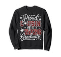 Proud Cousin Class 2026 Graduate Sweatshirt - Fun Novelty Design Men Women - T-Shirt, Sweatshirt, Hoodie